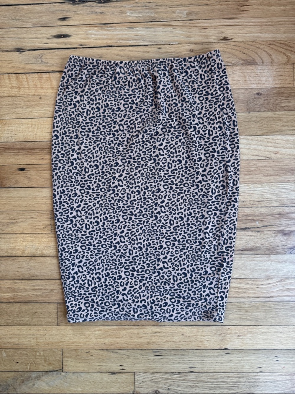 Storq Leopard Print Pencil Skirt - Size 3/Large